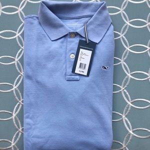 Vineyard Vines Boys Long Sleeve Polo NWT